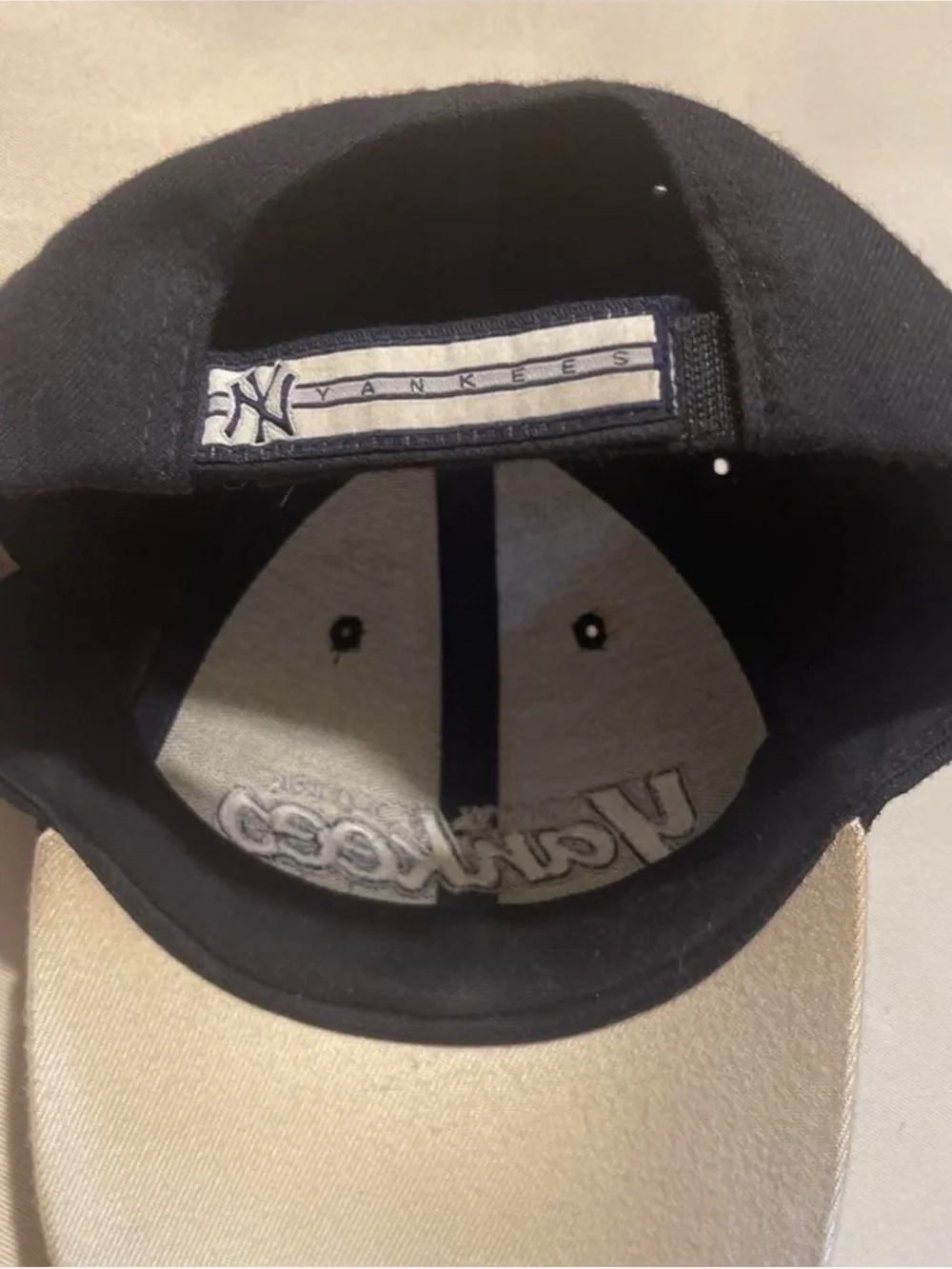 Black and Silver Embroidered Baseball Cap